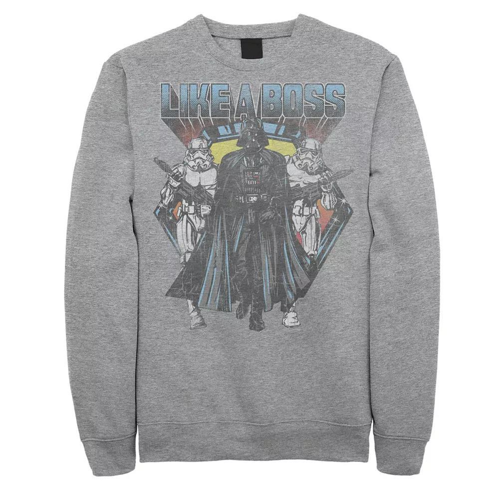 Men's Star Wars Vader Stormtroopers Like A Boss Sweatshirt,  Product Image