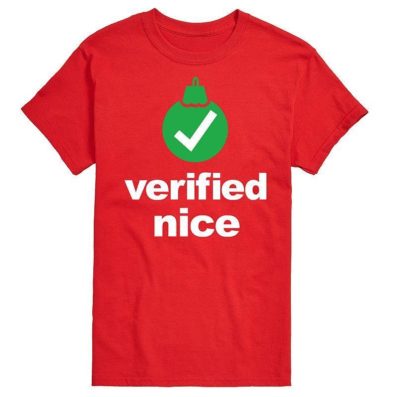 Big & Tall Verified Nice Graphic Tee, Mens Product Image