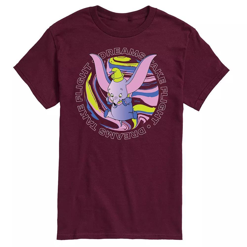 Disney's Dumbo Men's Dreams Take Flight Graphic Tee,  Product Image