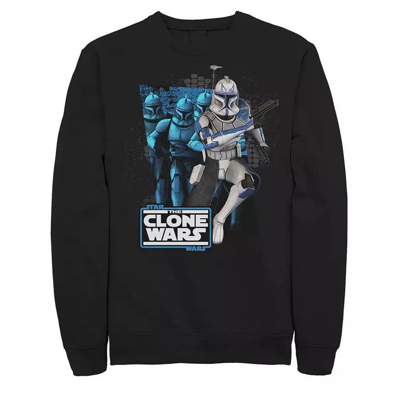 Mens Star Wars: The Clone Wars Clone Captain Rex Mashup Sweatshirt Product Image