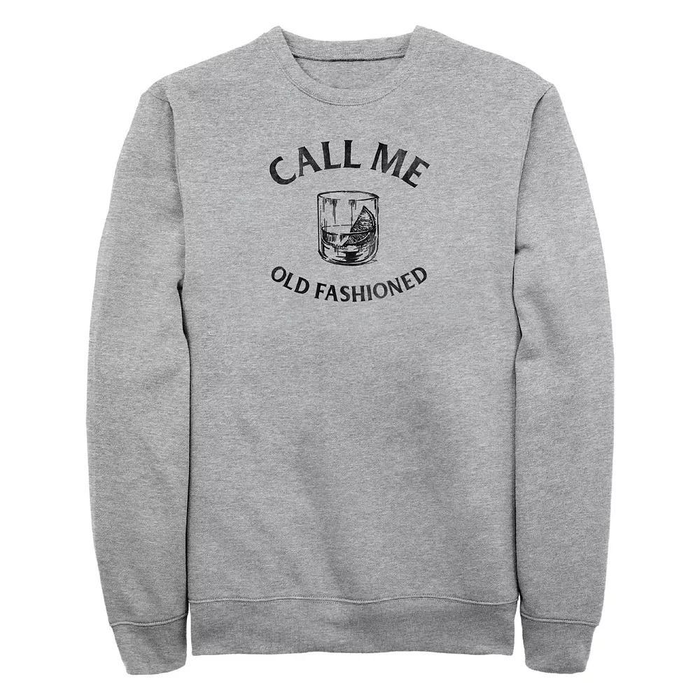 Big & Tall Call Me Old Fashioned Graphic Fleece Sweatshirt, Men's,  Product Image
