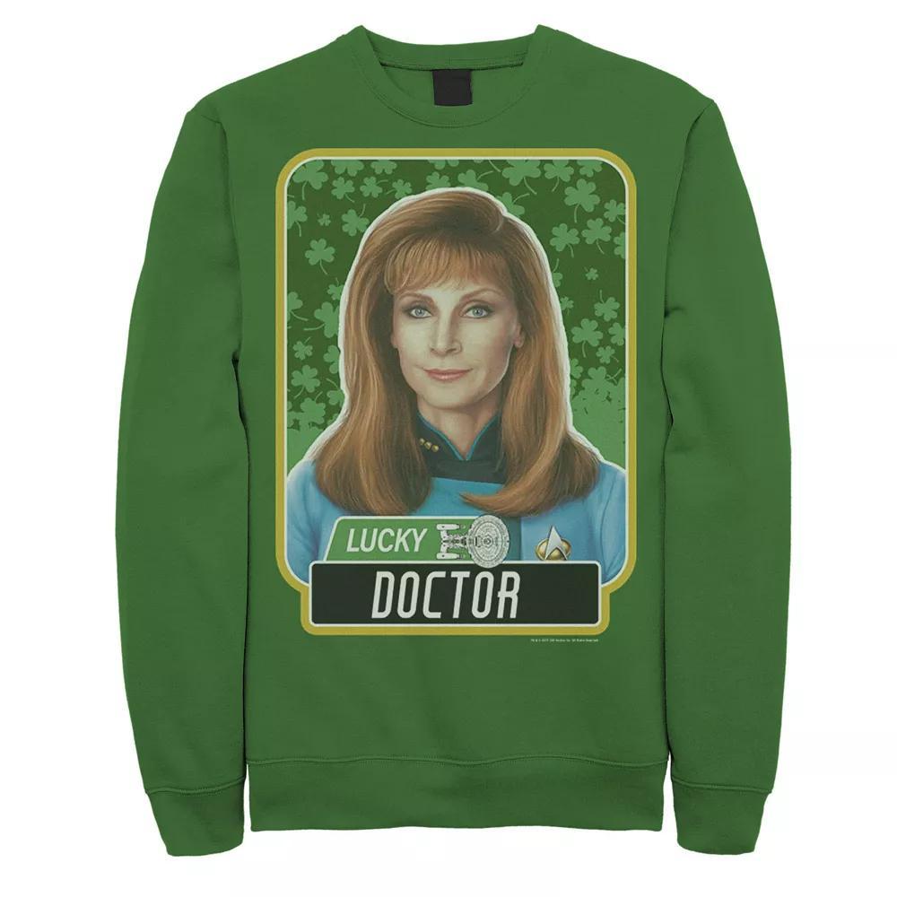 Men's Star Trek Next Generation St. Patty's Doctor Sweatshirt, Size: Small, Kelly Product Image