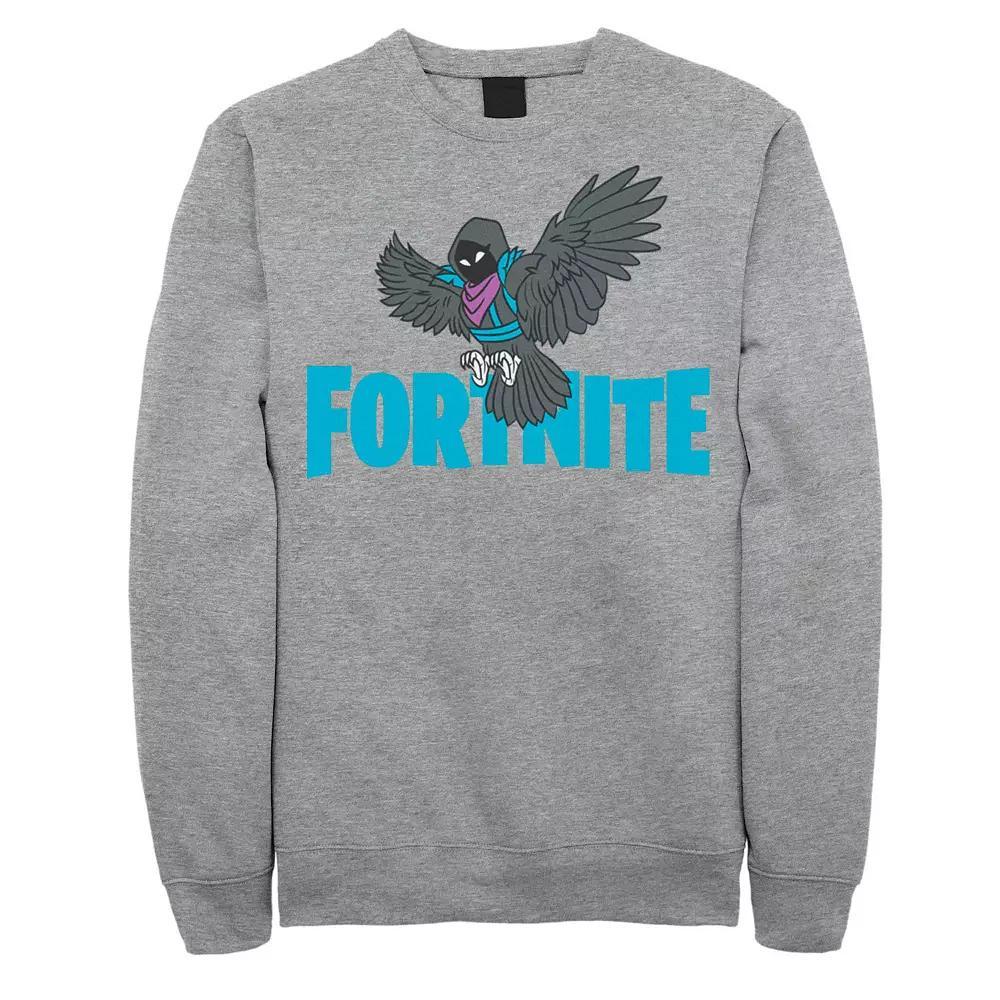 Big & Tall Fortnite Raven Logo Fleece Graphic Pullover, Men's,  Product Image