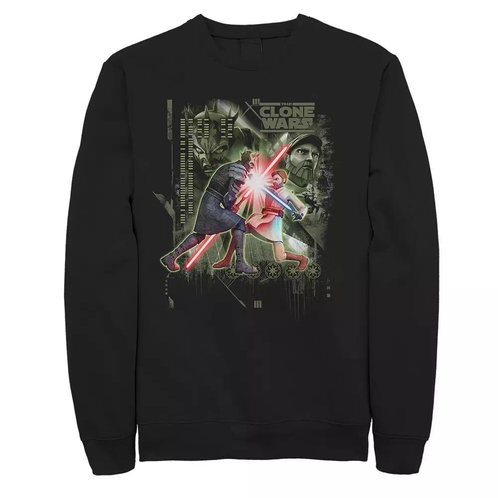 Men's Star Wars: The Clone Wars Lightsaber Duel Sweatshirt,  Product Image