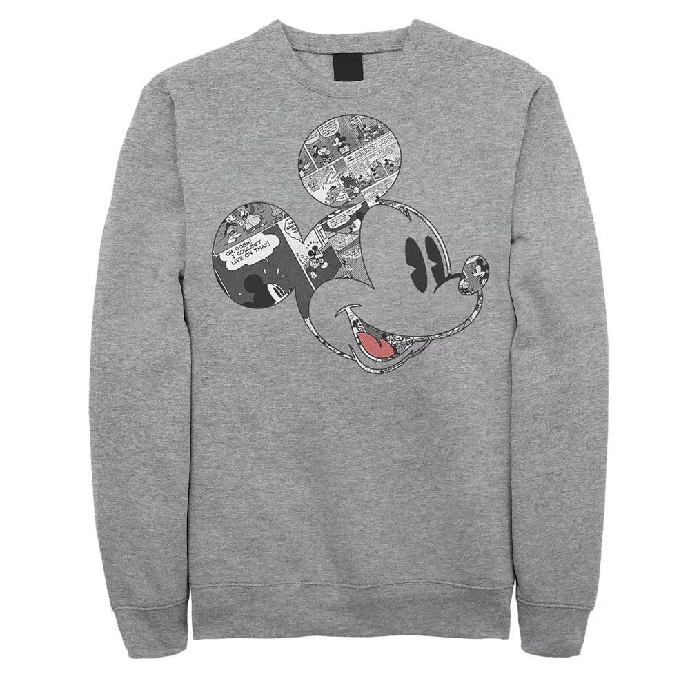 Disney's Mickey And Friends Mickey Men's Comic Fill Sweatshirt,  Product Image