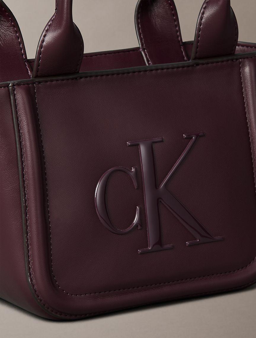 Embossed Monogram Logo Small Tote Bag Product Image