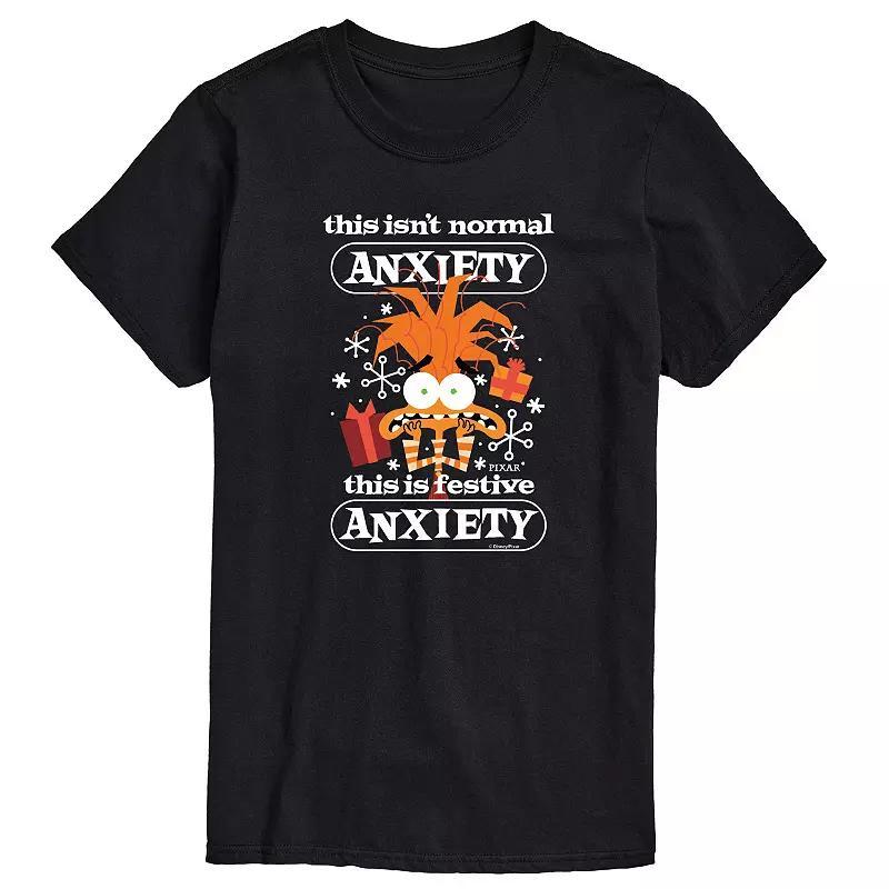 Disney / Pixar's Inside Out 2 Big & Tall Festive Anxiety Graphic Tee, Men's,  Product Image