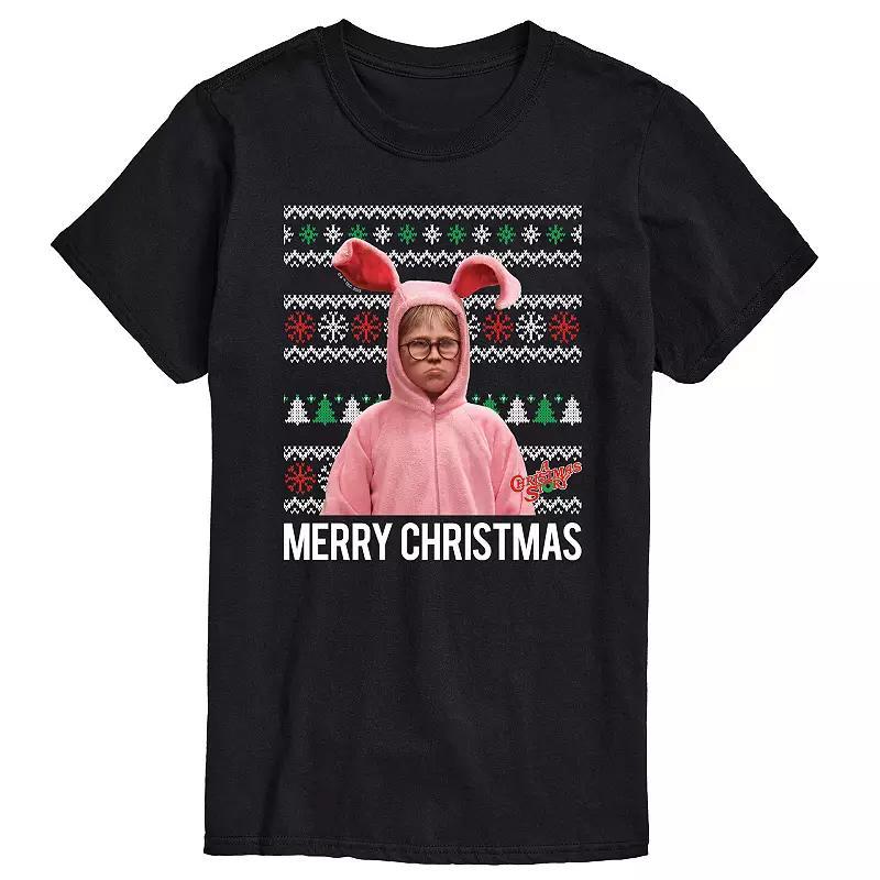 Big & Tall A Christmas Story Merry Christmas Graphic Tee, Men's,  Product Image