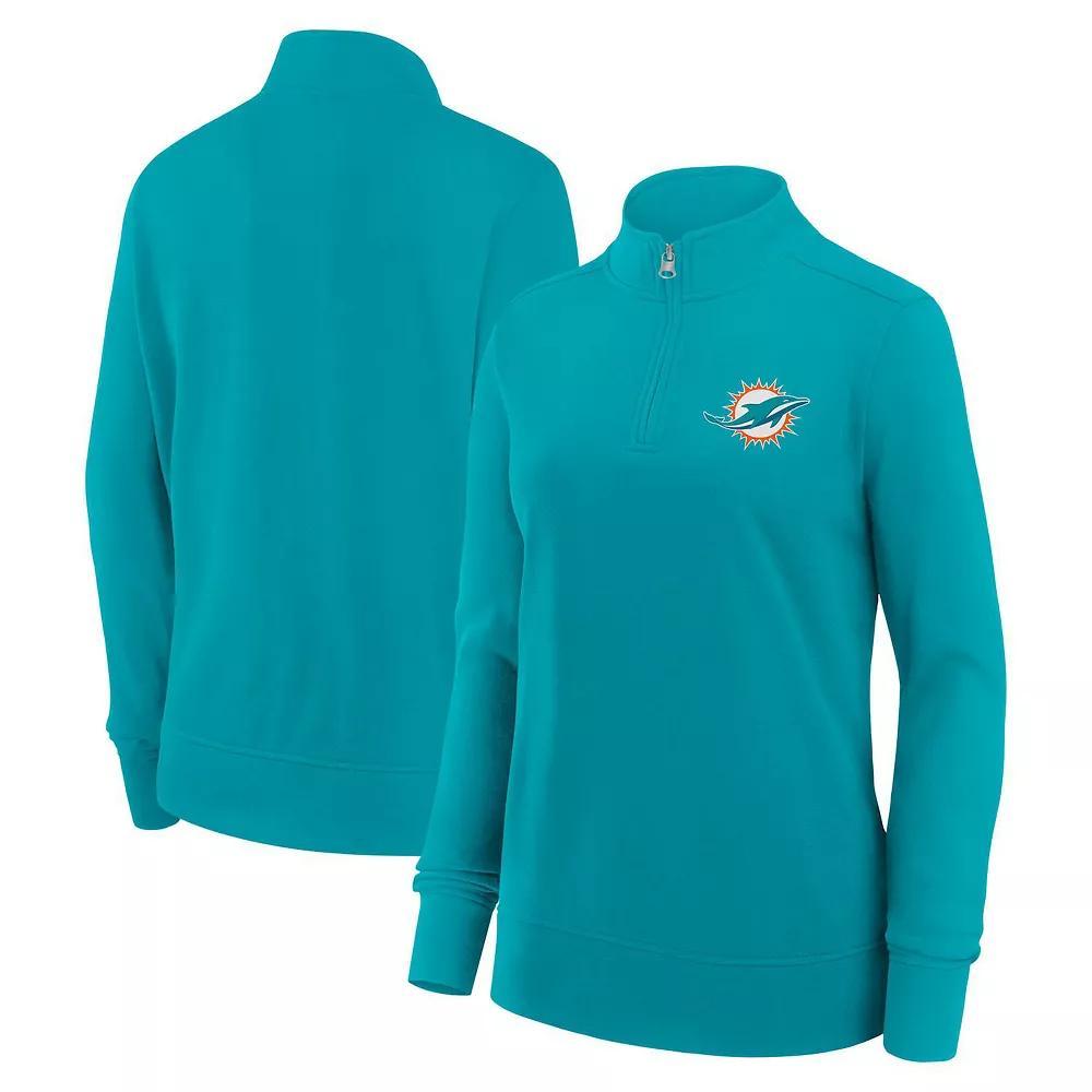 Women's Black Las Vegas Raiders Velocity Quarter-Zip Jacket,  Product Image