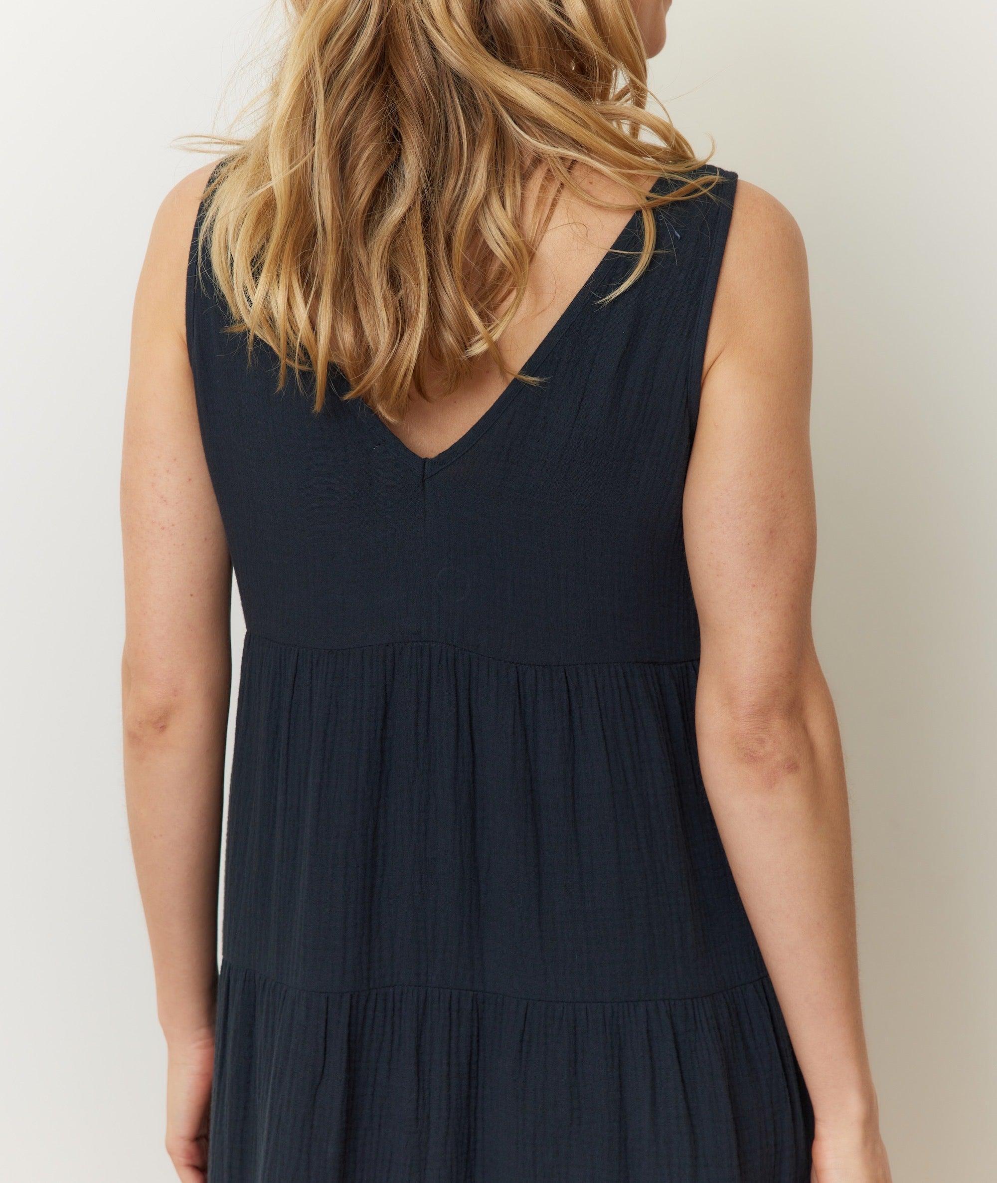 Corinne Double Cloth Maxi Dress Product Image