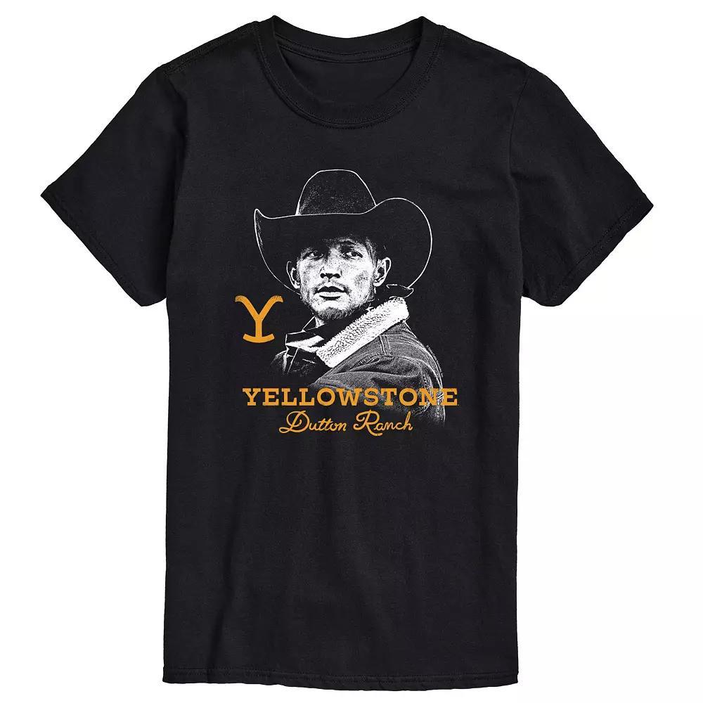 Big & Tall Yellowstone Jimmy Portrait Graphic Tee, Men's,  Product Image