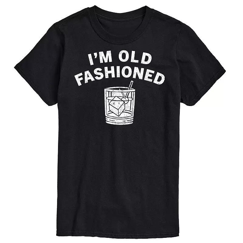 Men's I'm Old Fashioned Tee, Size: Small, Black Product Image