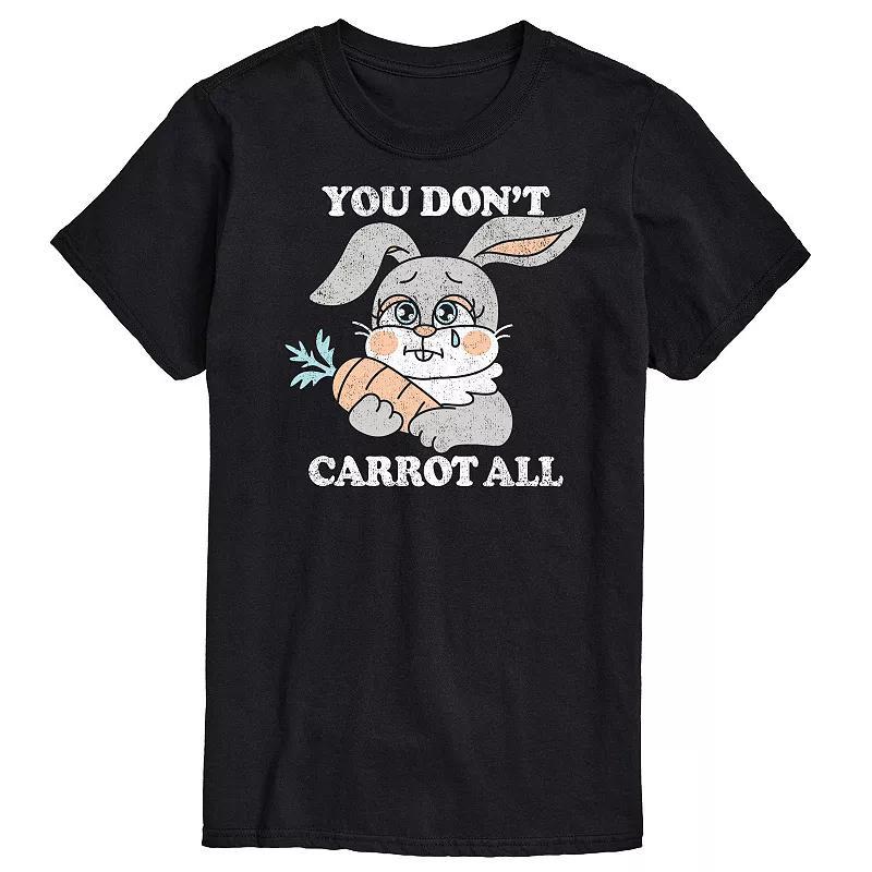 Mens You Dont Carrot All Graphic Tee Grey Green Product Image