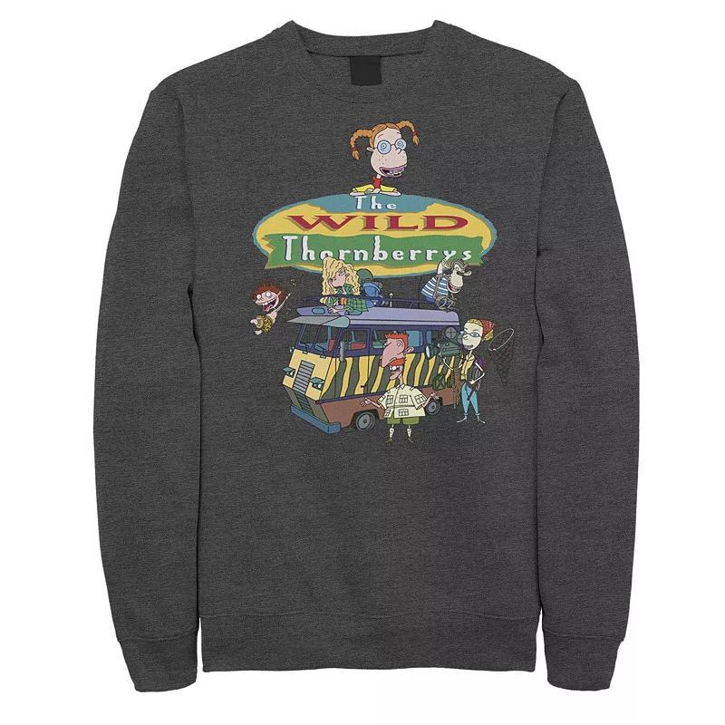 Men's Nickelodeon The Wild Thornberrys Family RV Logo Sweatshirt,  Product Image