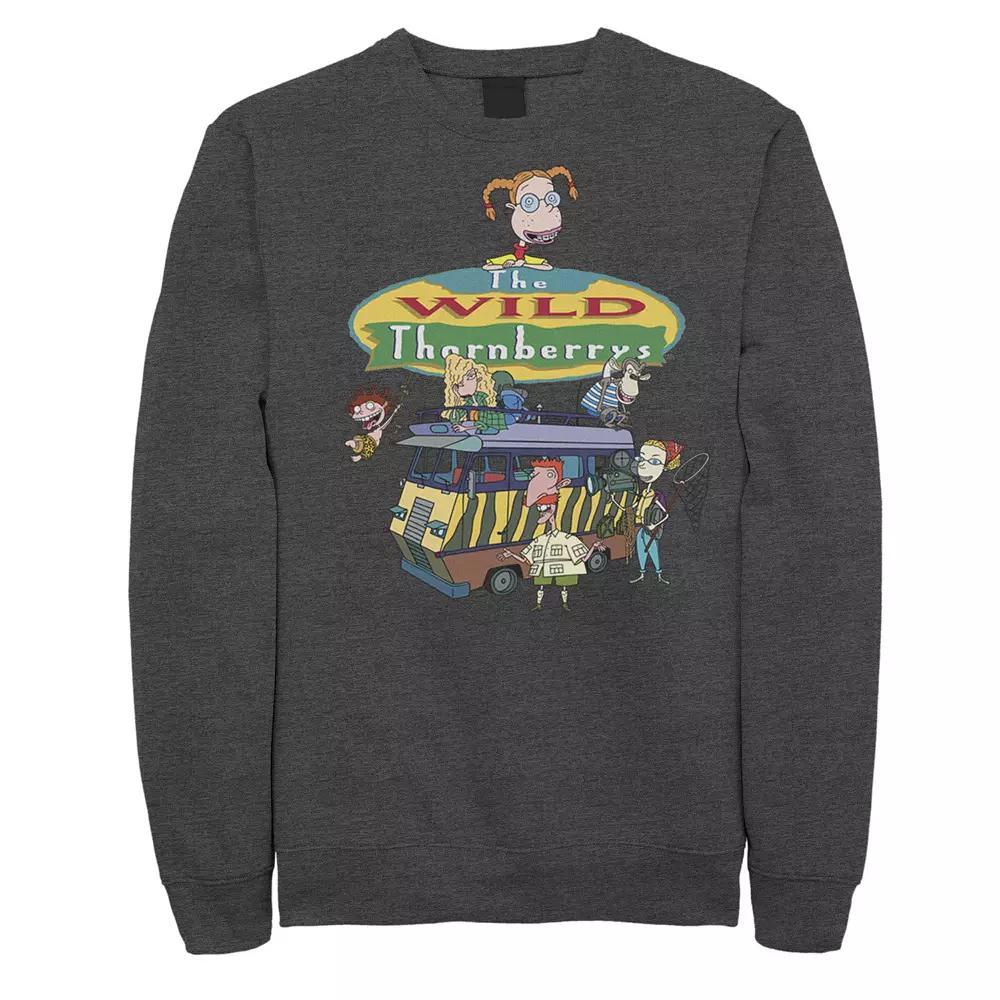 Men's Nickelodeon The Wild Thornberrys Family RV Logo Sweatshirt,  Product Image