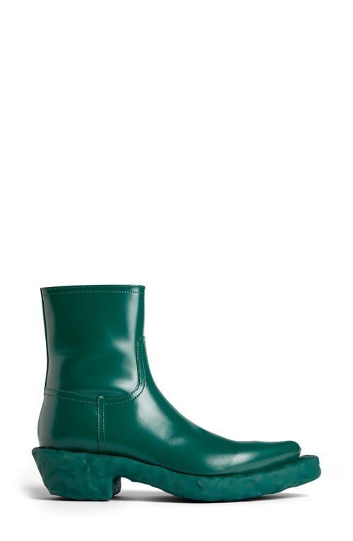 CAMPER Gender Inclusive Venga Western Boot In Dark Green Product Image