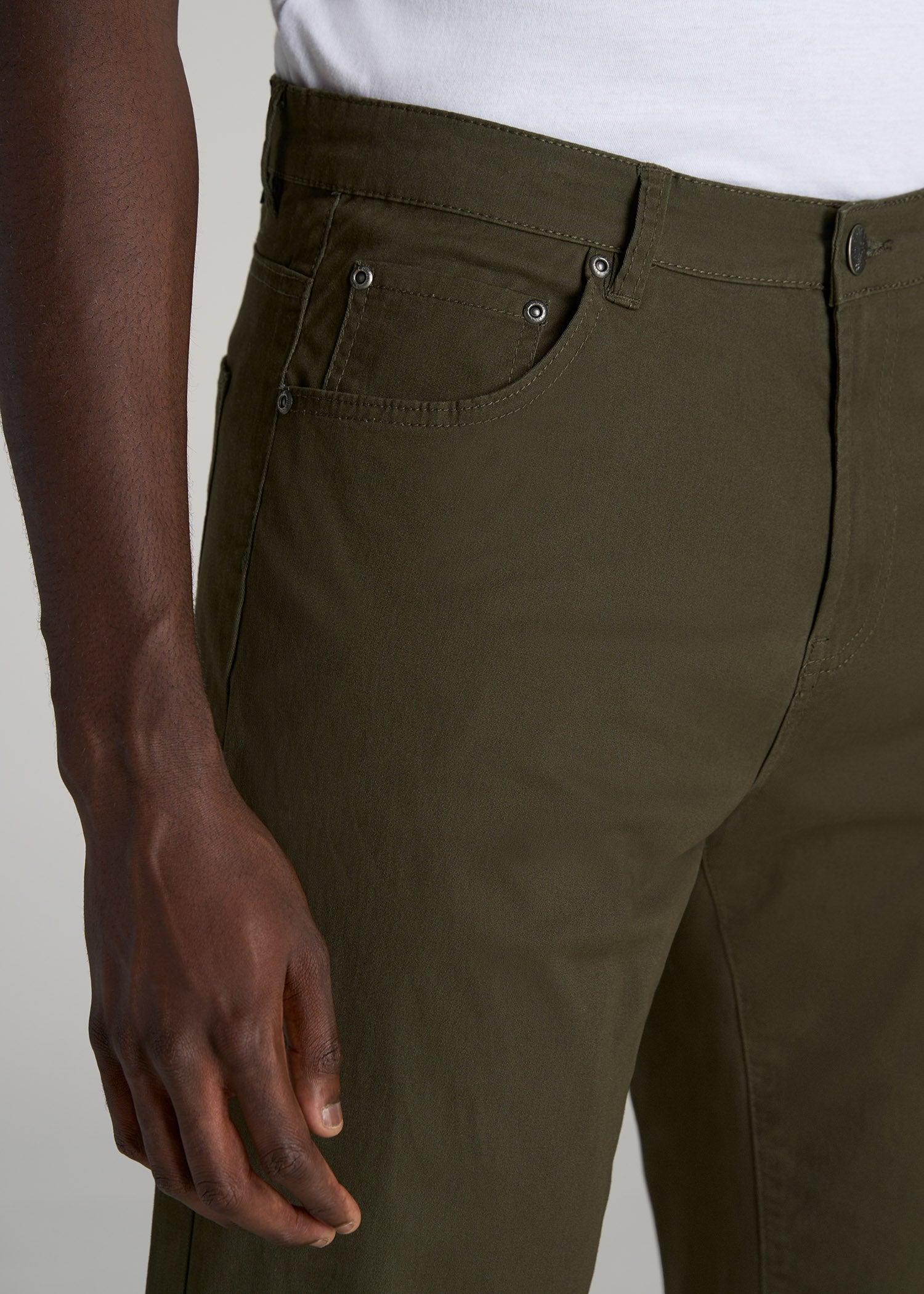 J1 STRAIGHT Leg Five-Pocket Pants for Tall Men in Marine Navy Male Product Image