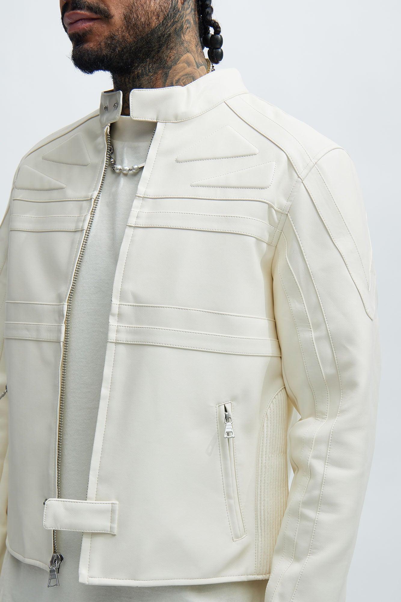 Lord Moto Jacket - White Product Image