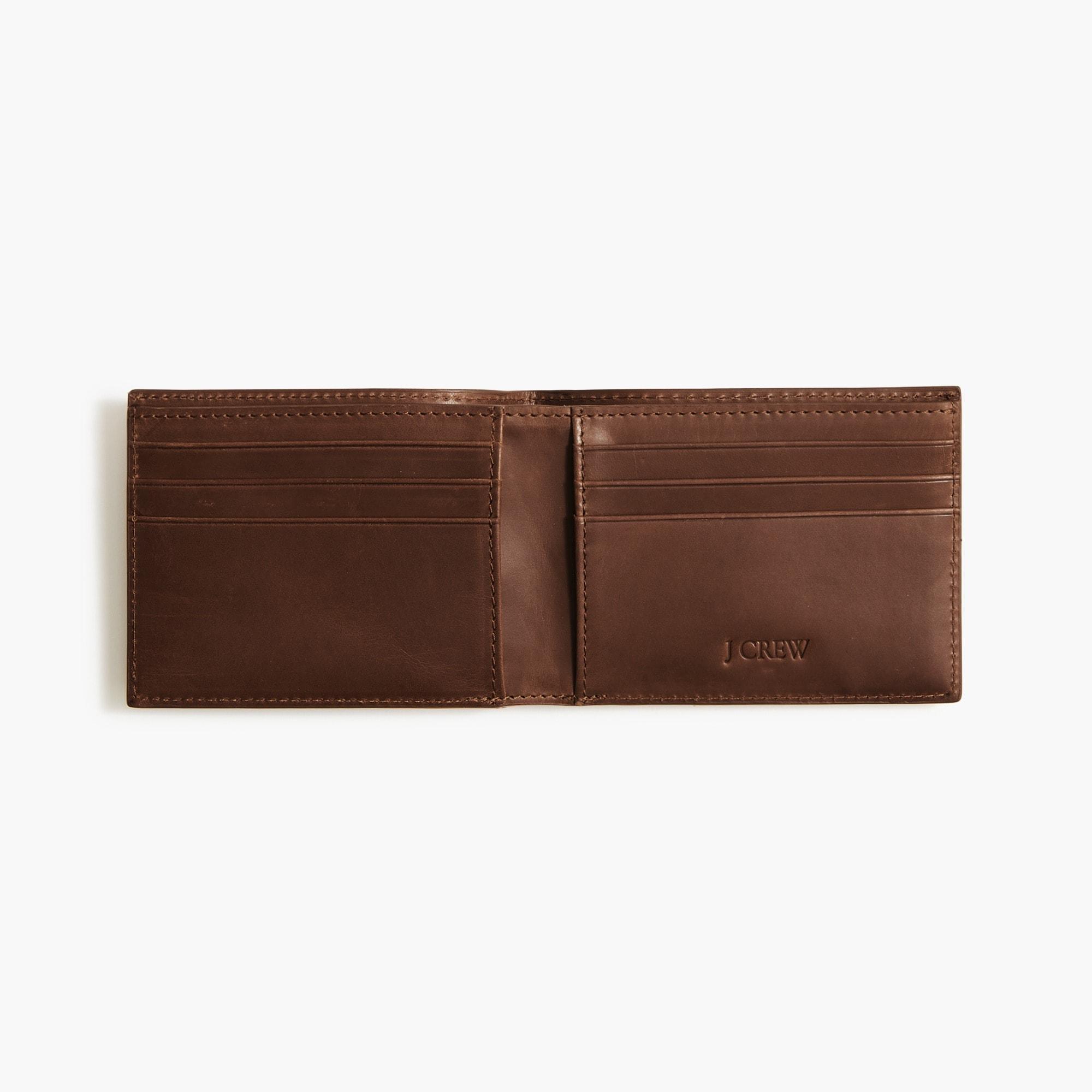 Leather billfold wallet Product Image