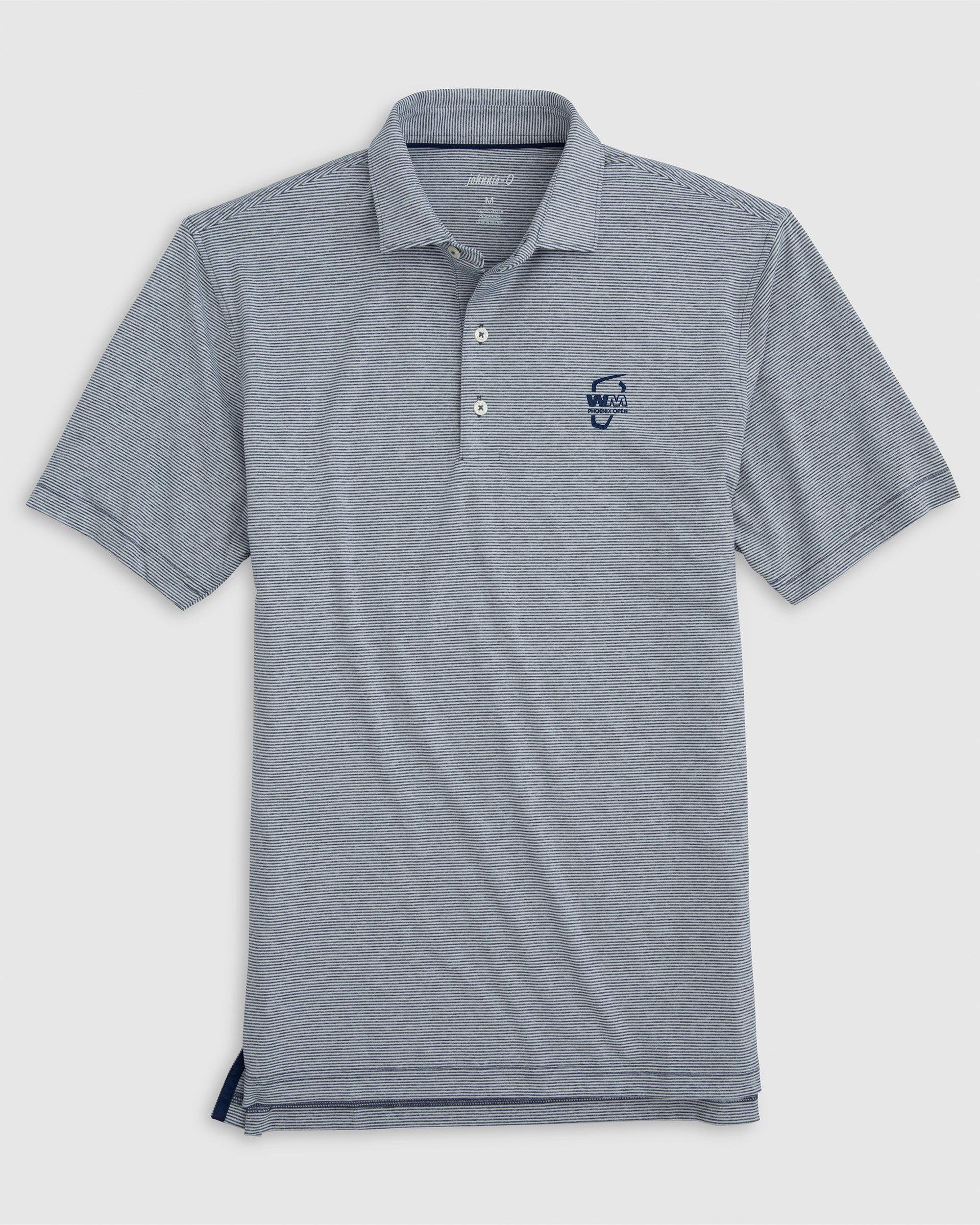 Georgetown Lyndonn Striped Jersey Performance Polo Product Image