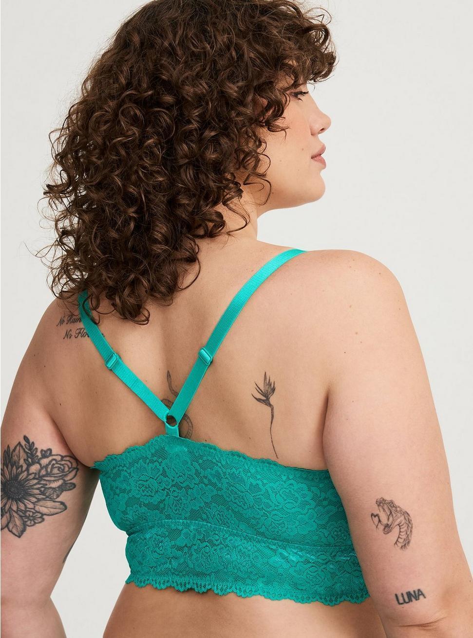 Lightly Lined Lace Bralette Product Image