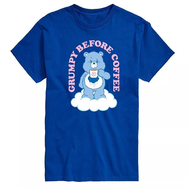 Mens Care Bears Grumpy Before Coffee Graphic Tee Product Image