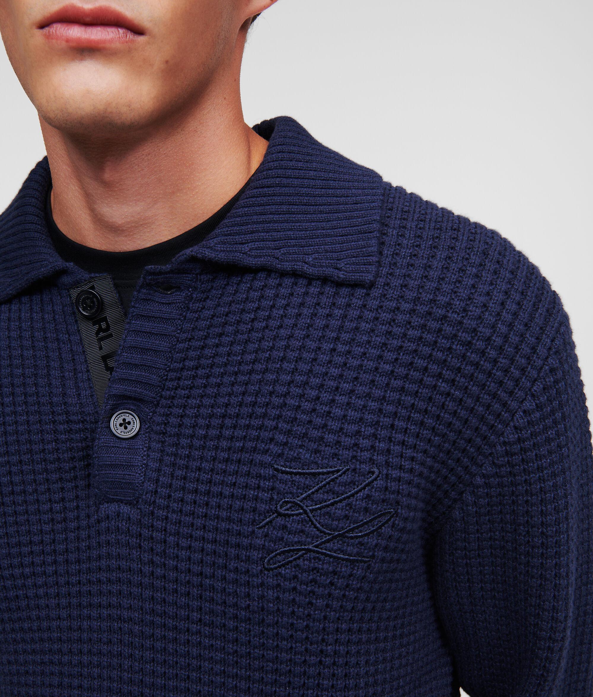 LONG-SLEEVED SOUTACHE AUTOGRAPH POLO Product Image