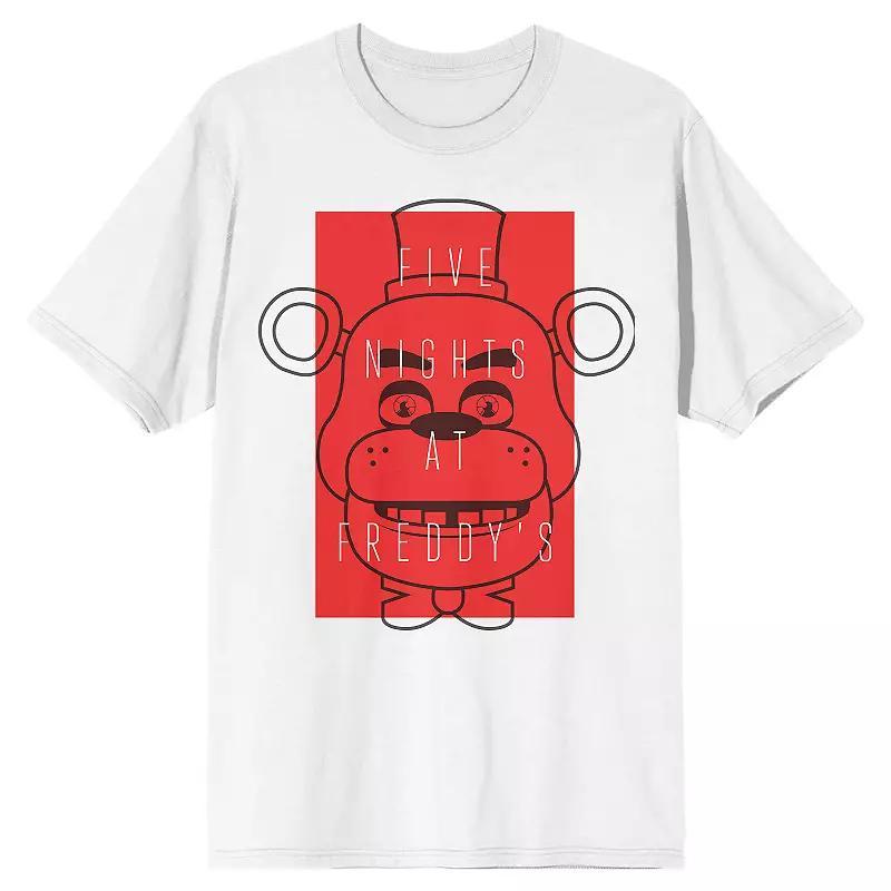 Men's Five Nights at Freddy's Minimalist Portrait Graphic Tee,  Product Image
