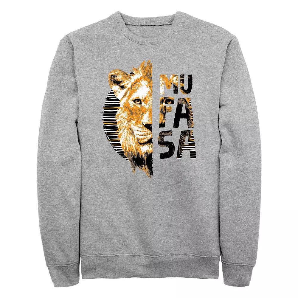 Disney's Mufasa The Lion King Head Portrait Men's Graphic Fleece,  Product Image