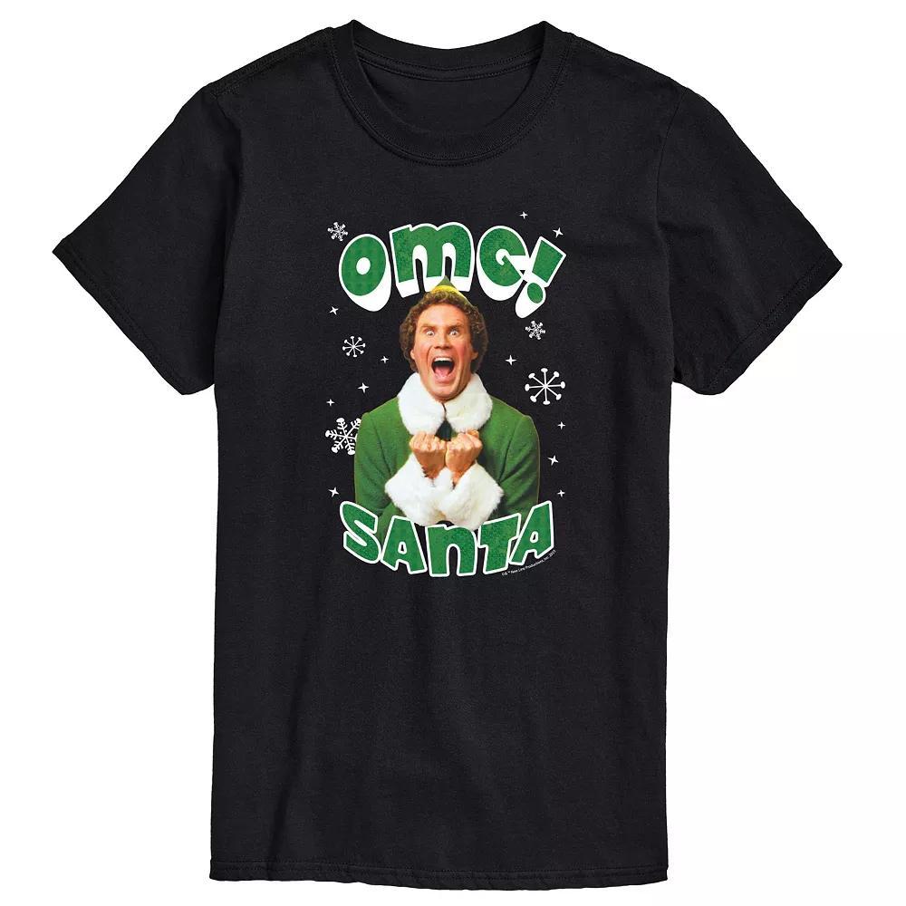 Men's Elf OMG Santa Elf Tee,  Product Image