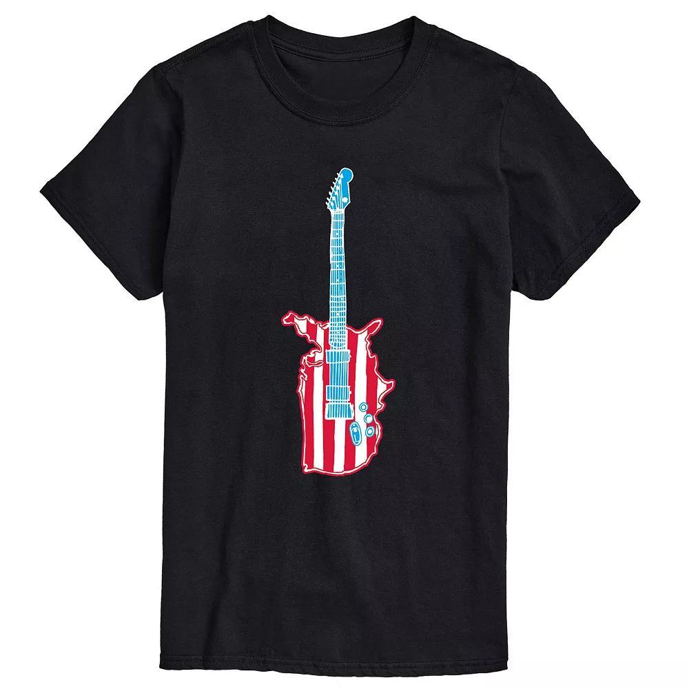 Men's USA Guitar Tee,  Product Image