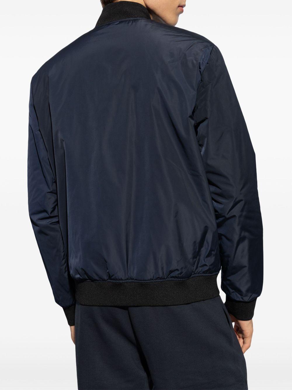 logo-patch bomber jacket Product Image