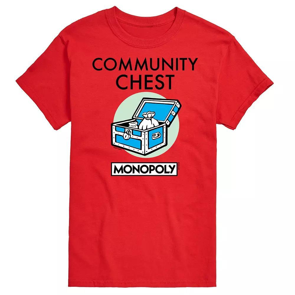 Men's Monopoly Community Chest Graphic Tee,  Product Image