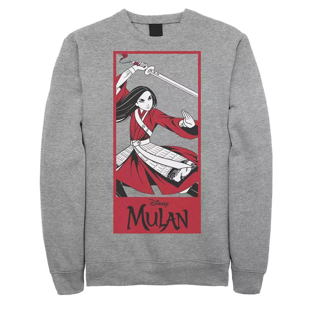 Disney's Mulan Live Action Mulan Action Pose Panel Men's Sweatshirt,  Product Image