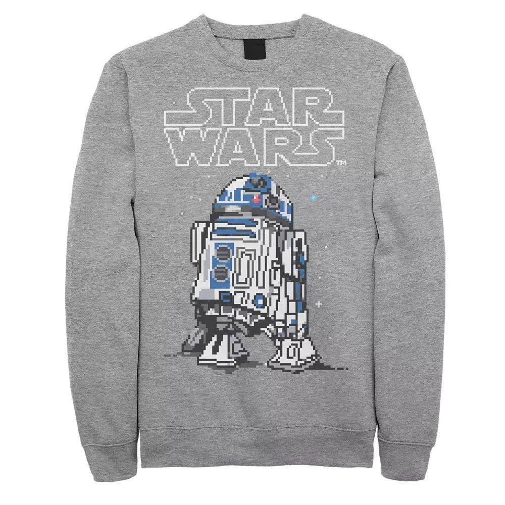 Men's Star Wars R2-D2 Sweatshirt, Size: XL, Athletic Grey Product Image