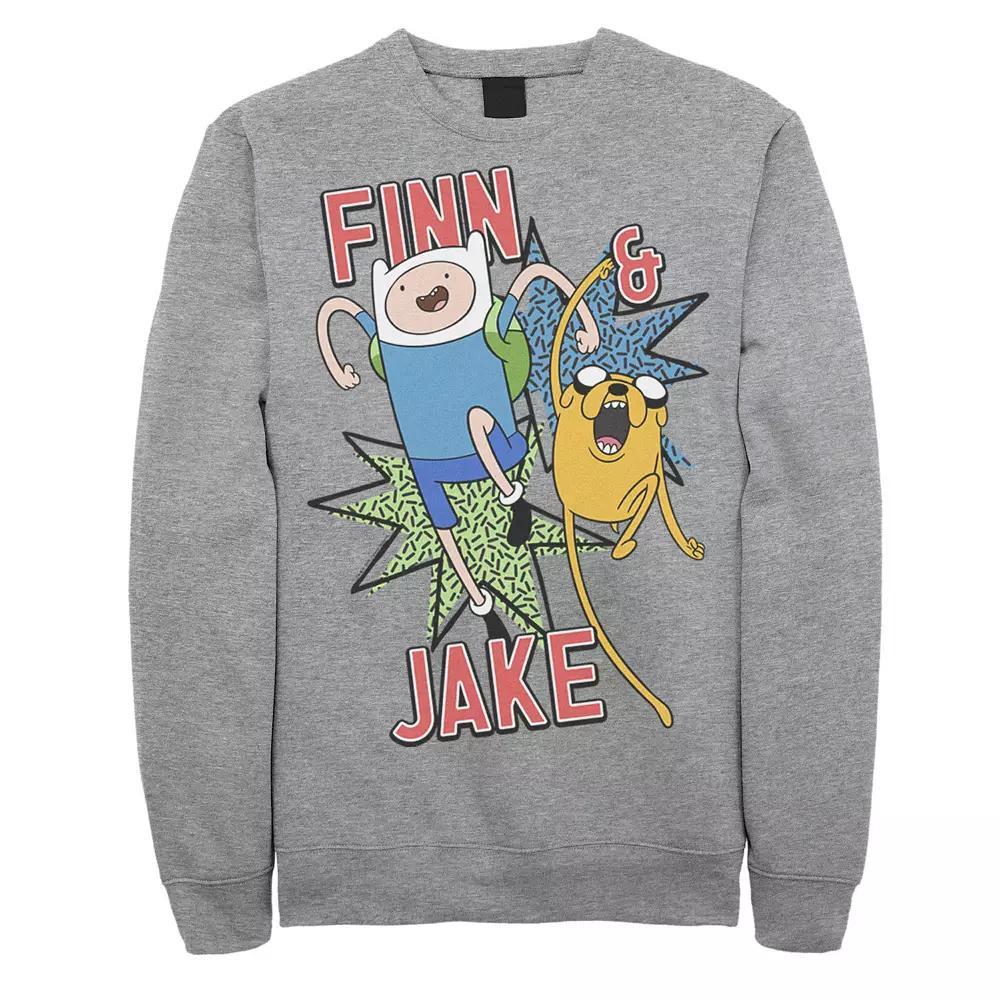 Men's Cartoon Network Adventure Time Finn & Jake Kapows Fleece,  Product Image