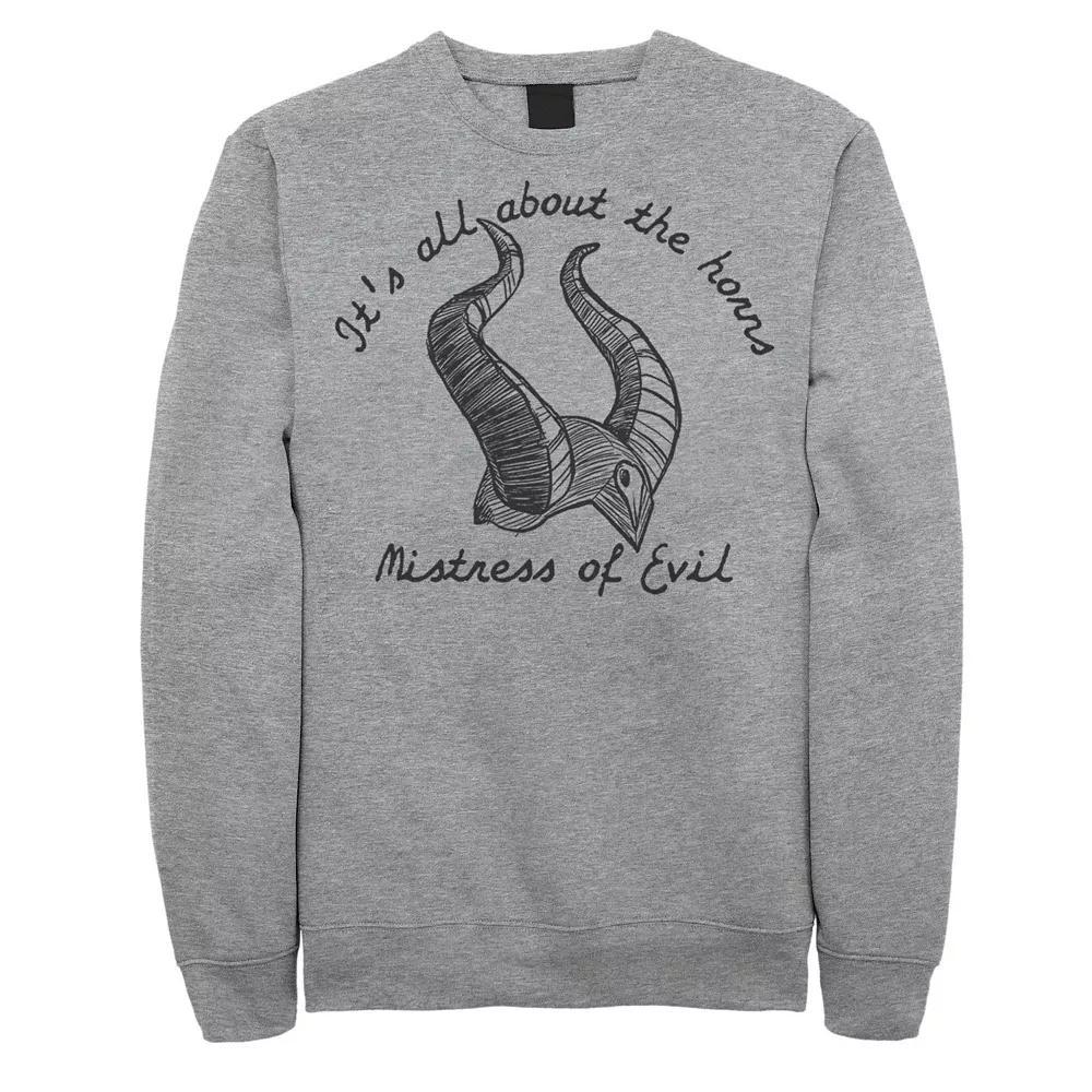 Disney's Maleficent Men's It's All About The Horns Sweatshirt,  Product Image