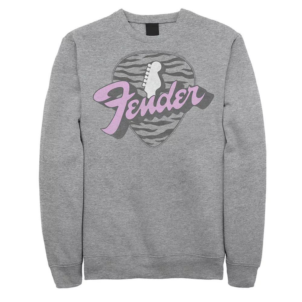 Men's Fender Western Tiger Graphic Fleece, Size: XXL, Athletic Grey Product Image