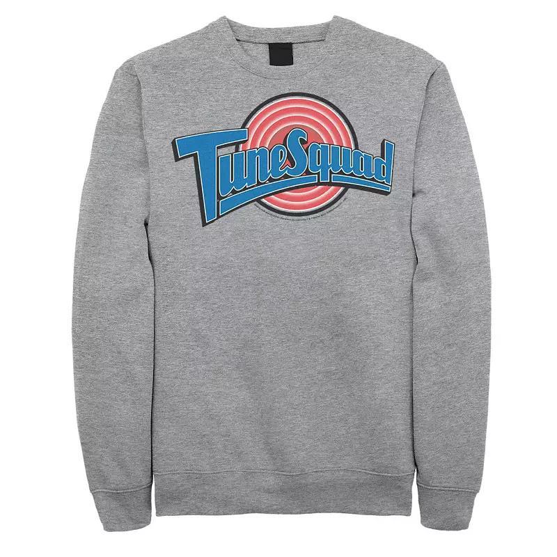 Men's Looney Tunes Space Jam Tune Squad Logo Sweatshirt, Size: XXL, Athletic Grey Product Image