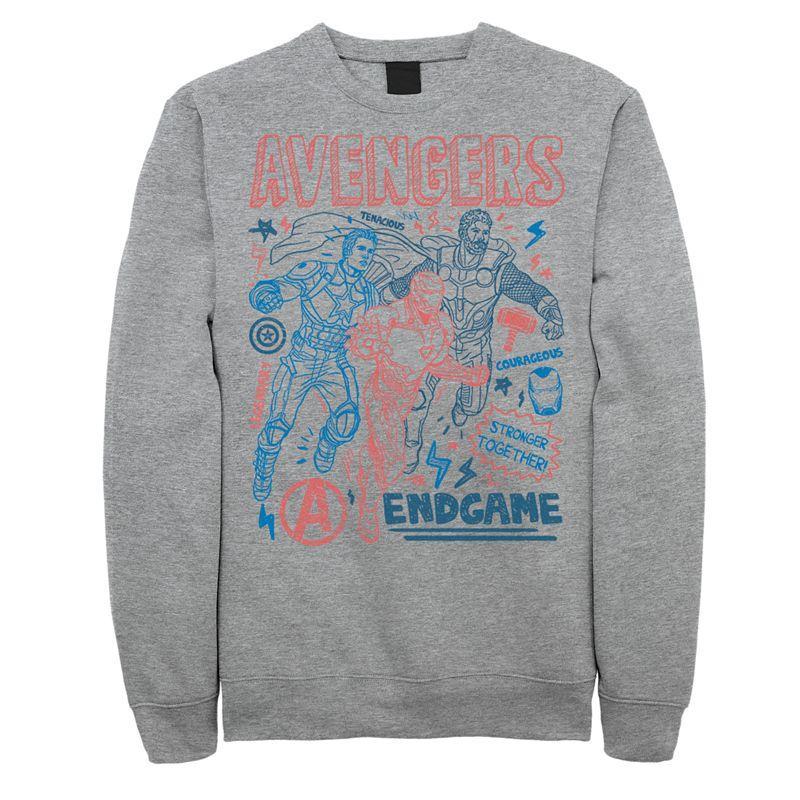 Men's Marvel Avengers Endgame Mightiest Sweatshirt,  Product Image