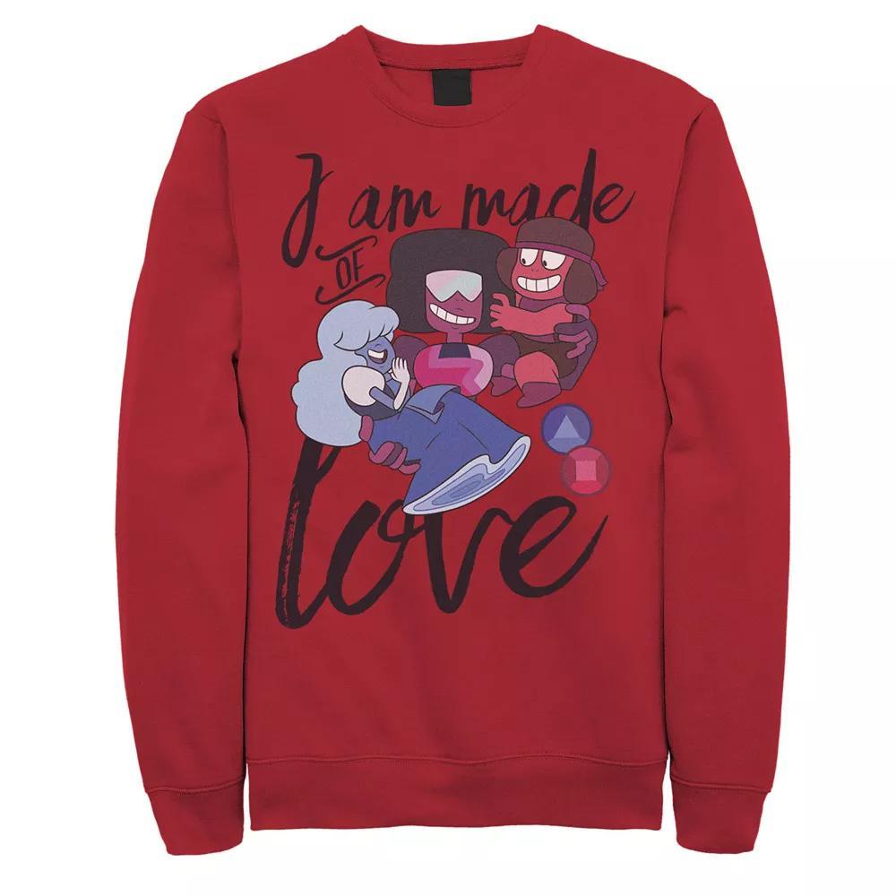 Men's Cartoon Network Steven Universe I Am Made Of Love Sweatshirt,  Product Image