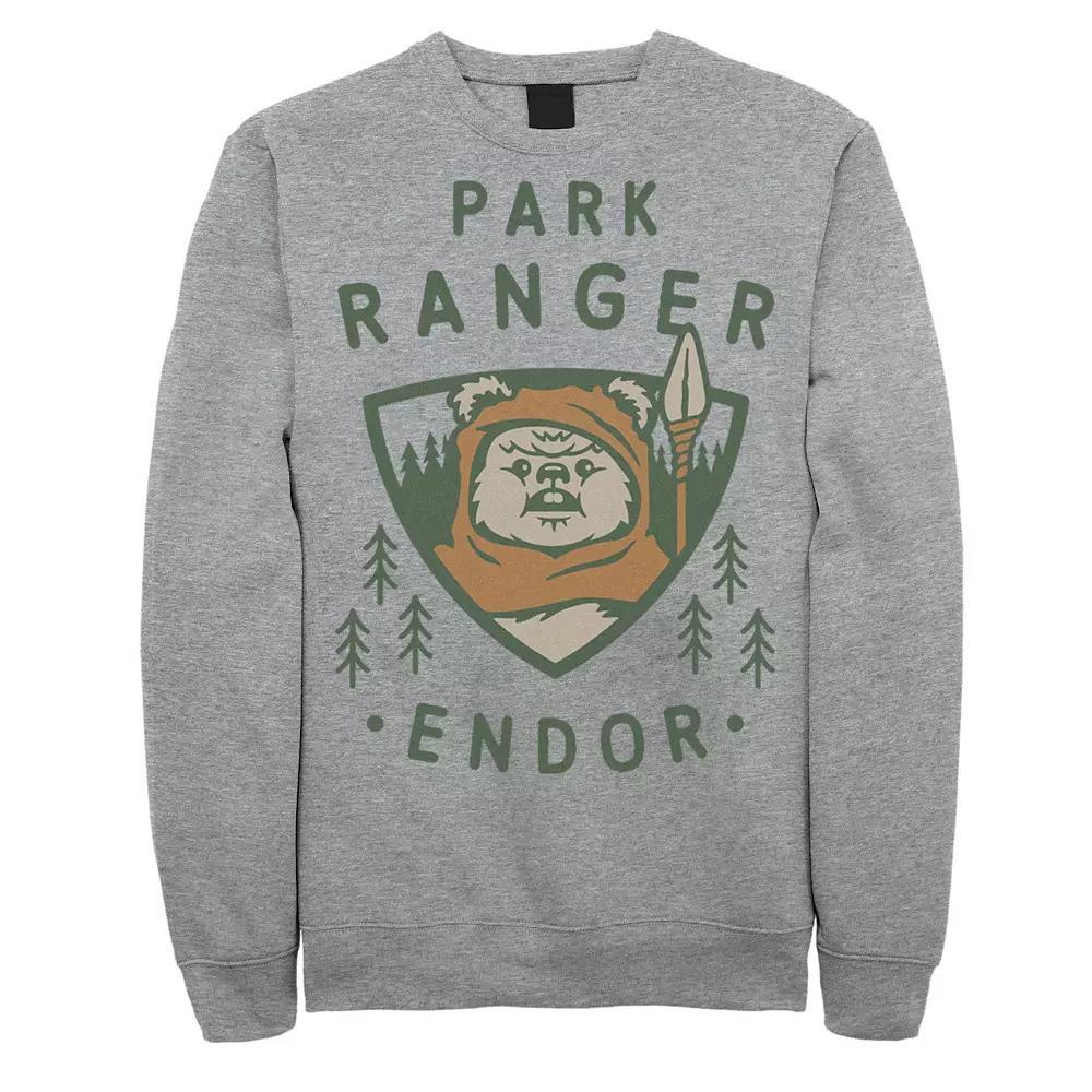 Big & Tall Star Wars Ewok Park Ranger Endor Fleece Sweatshirt, Men's,  Product Image