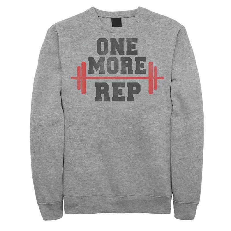 Men's One More Rep Dumbbell Graphic Fleece Pullover,  Product Image