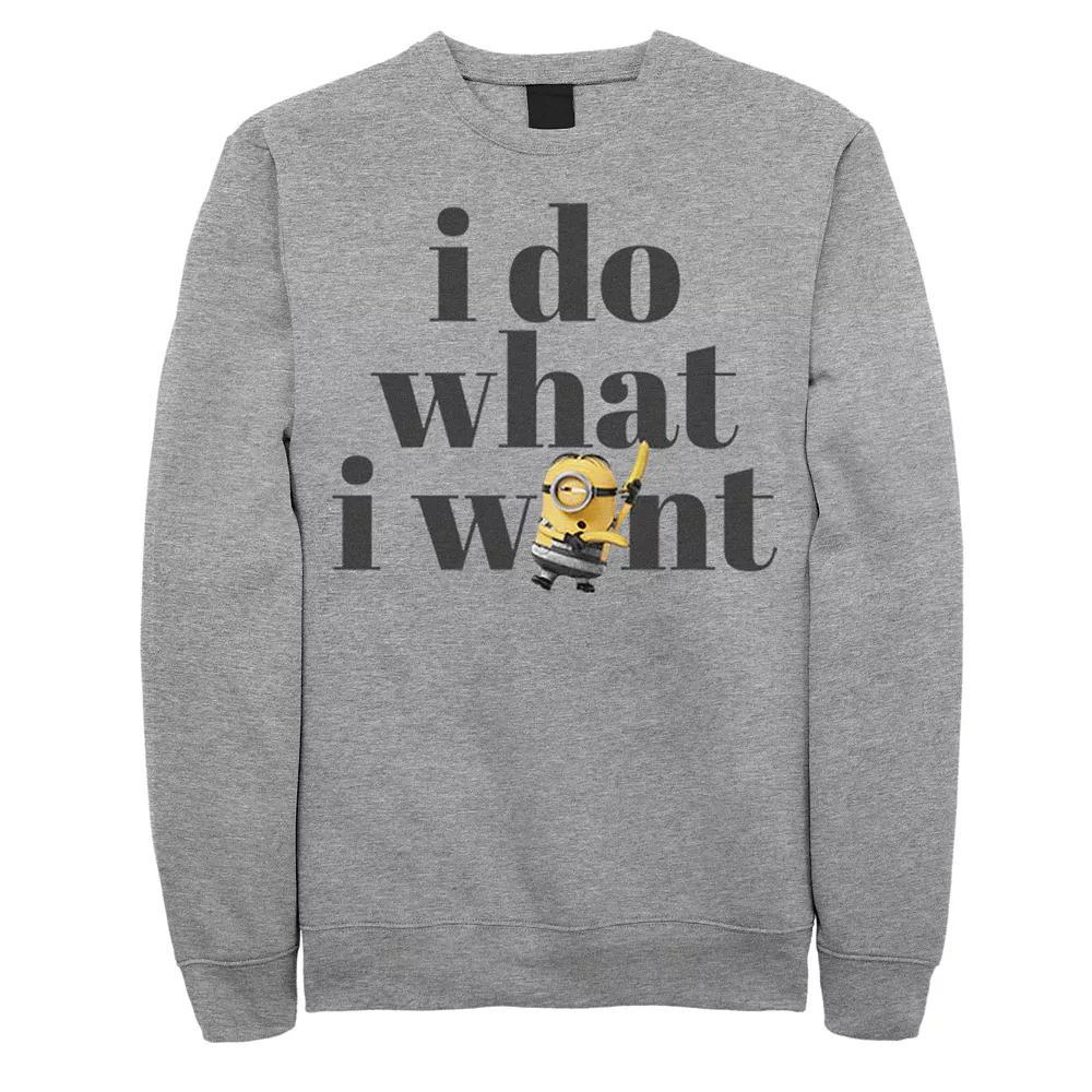 Men's Minions Do What I Want Sweatshirt,  Product Image