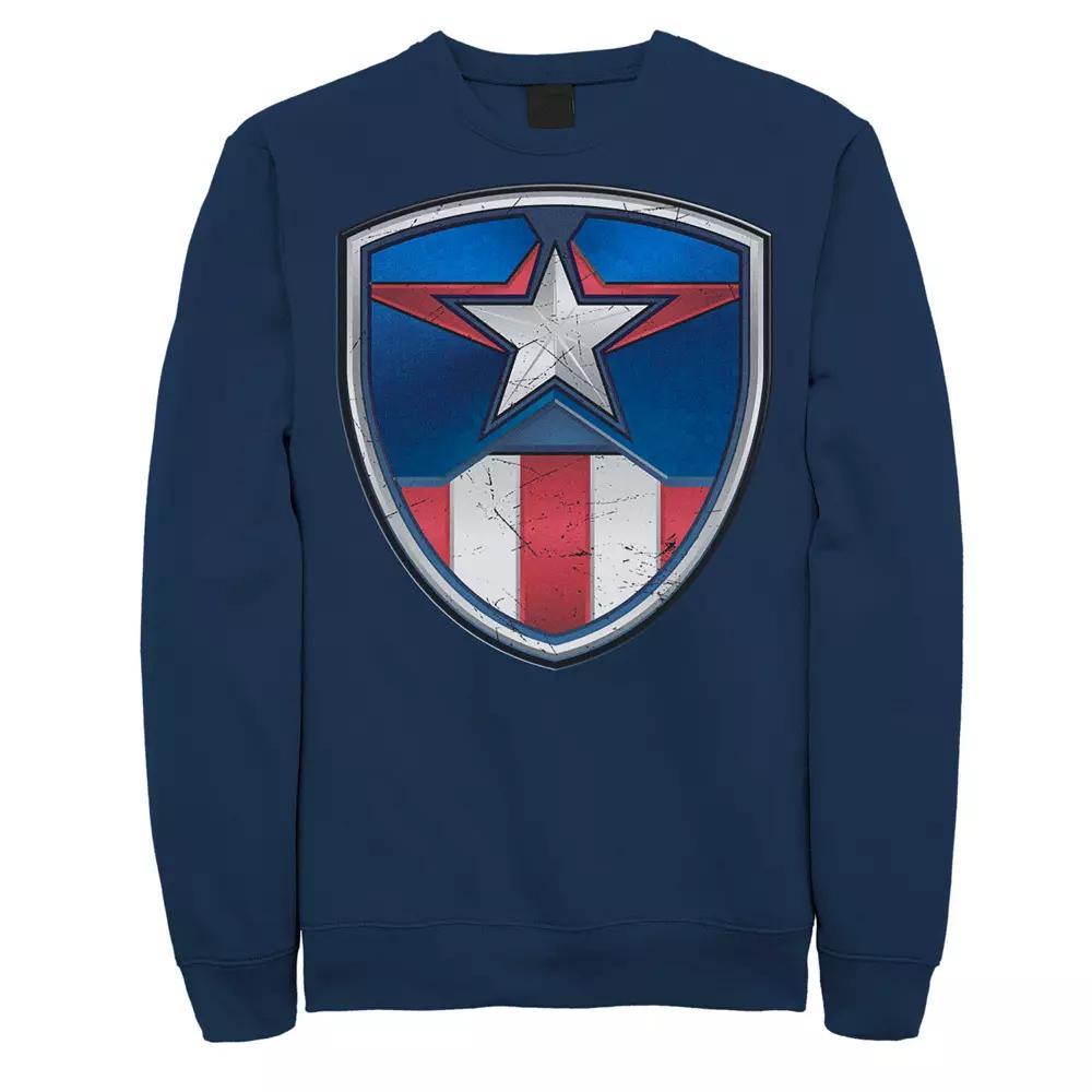 Men's Marvel Captain America Armor Suit Sweatshirt,  Product Image