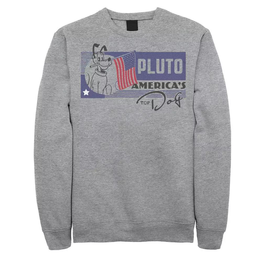 Disney's Mickey Mouse & Friends Big & Tall Pluto America's Top Dog Graphic Fleece, Men's,  Product Image