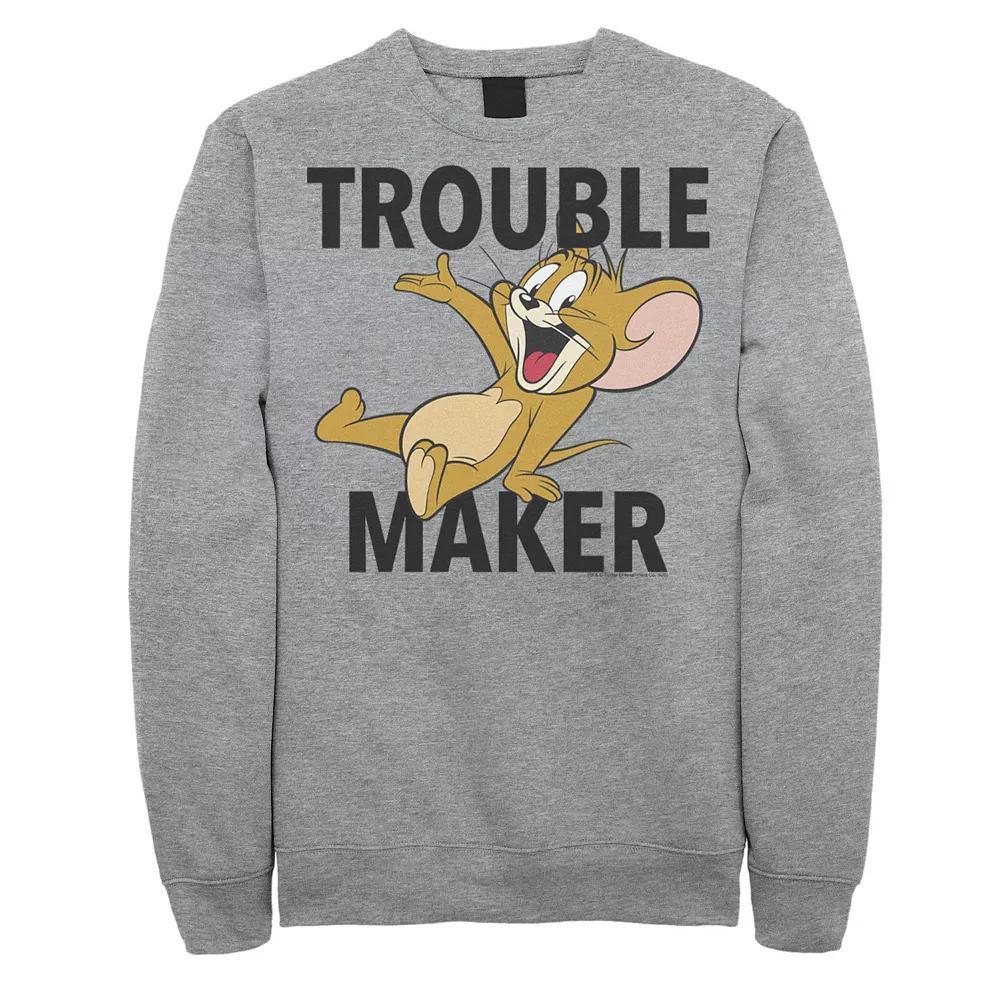 Mens Tom And Jerry Trouble Maker Portrait Sweatshirt, Men's,  Product Image