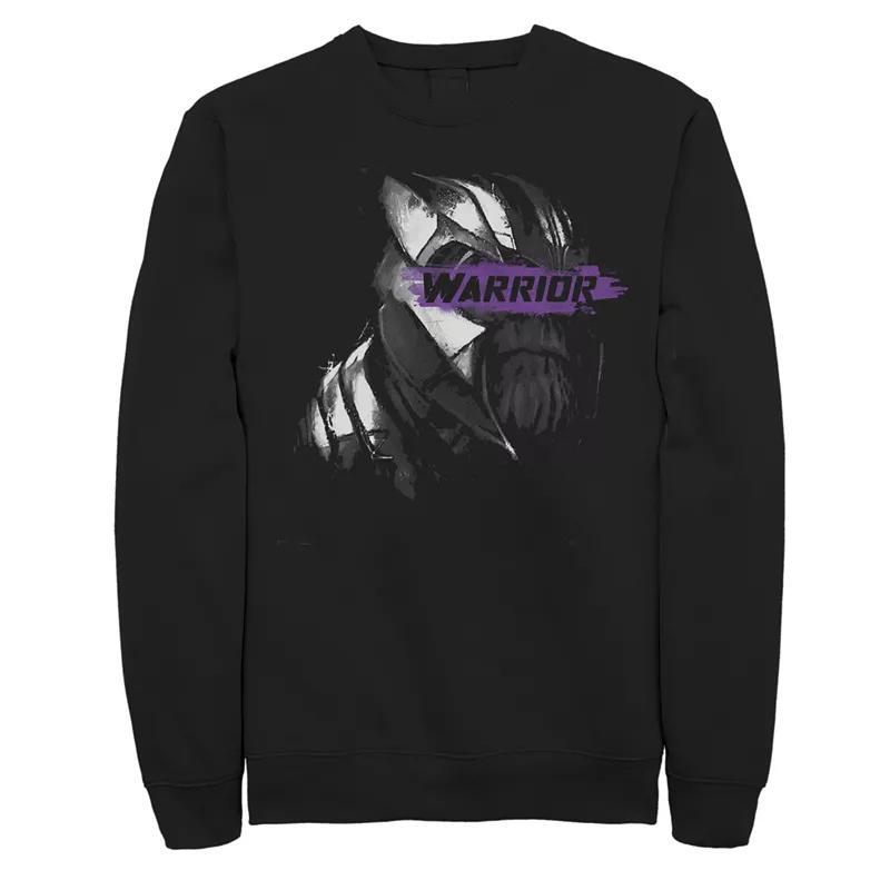 Men's Marvel Avengers Endgame Mad Warrior Sweatshirt, Size: 3XL, Black Product Image