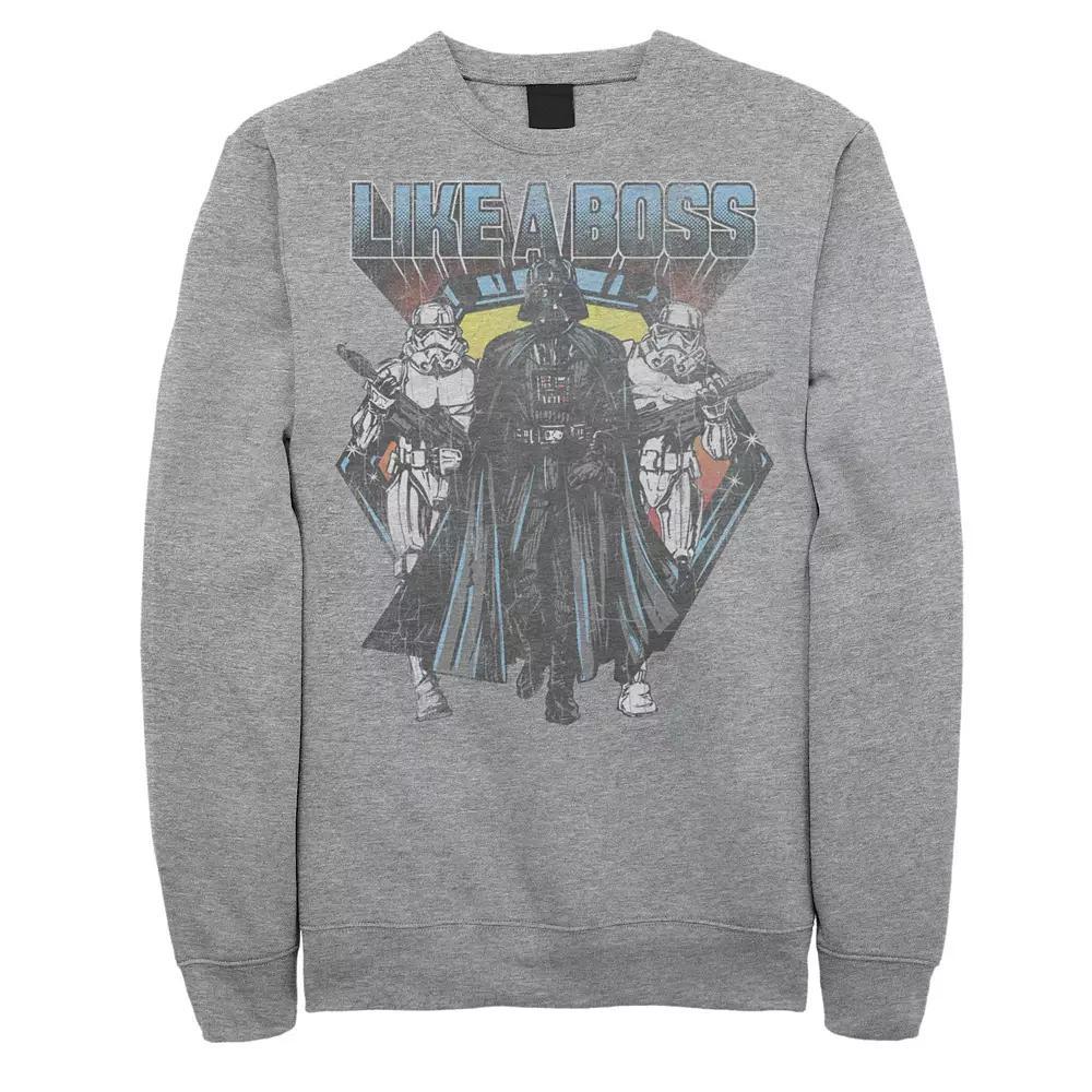 Men's Star Wars Vader Stormtroopers Like A Boss Sweatshirt,  Product Image