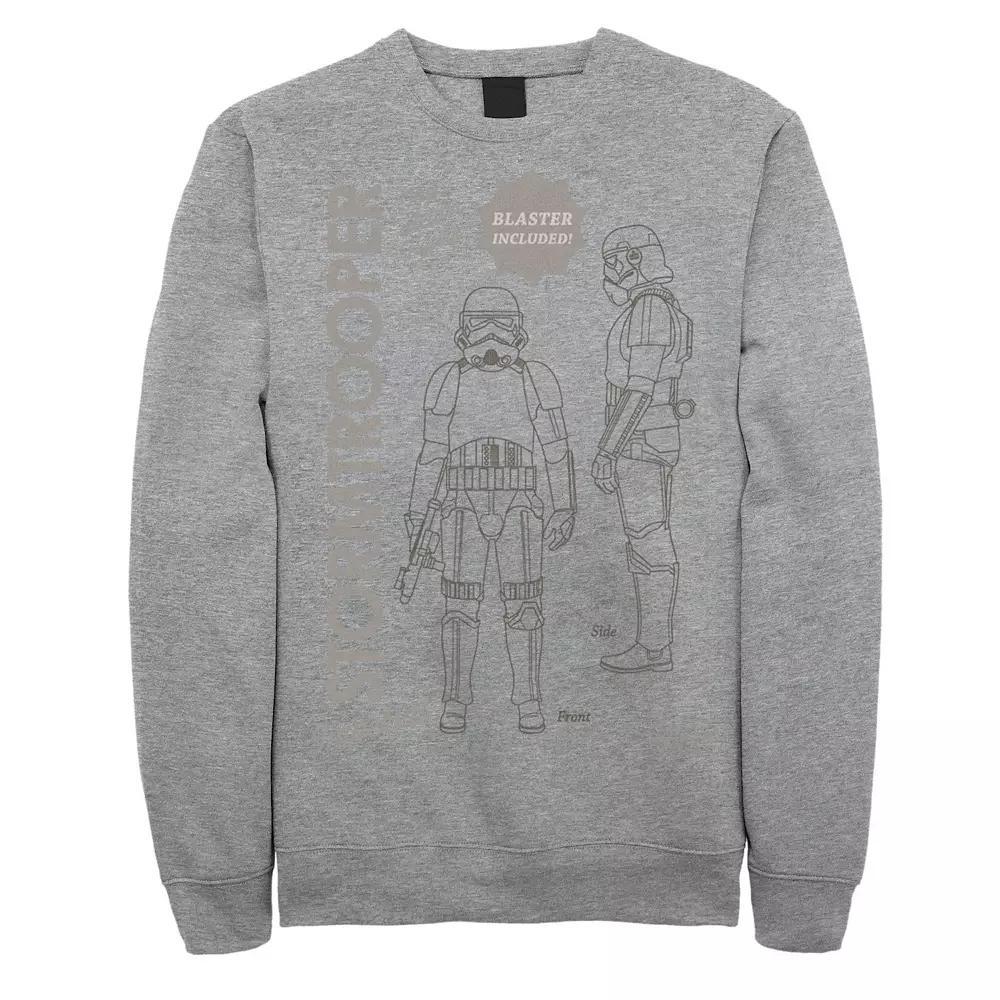 Men's Star Wars The Mandalorian Stormtrooper Sweatshirt,  Product Image